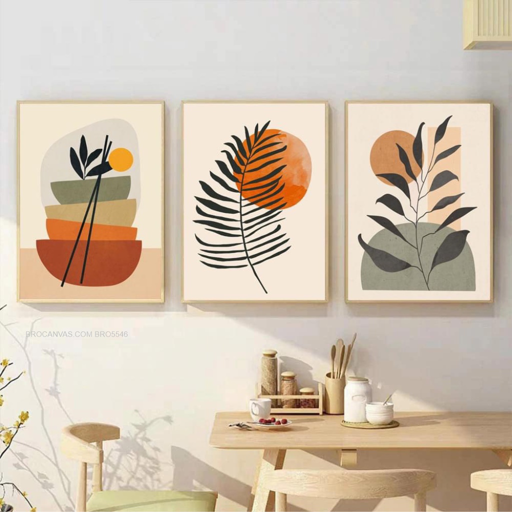 Canvas tối giản cho không gian sống thanh lịch