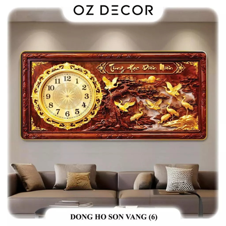 Tranh Đồng Hồ Decor | Tùng Hạt Diên Niên
