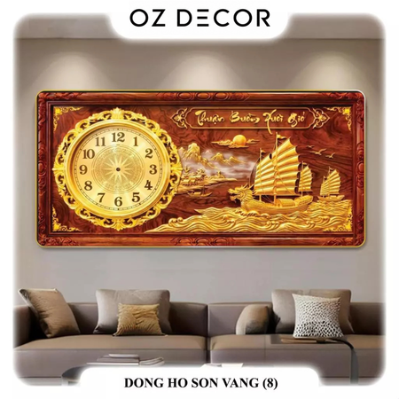 Tranh Đồng Hồ Decor | Thuận Buồn Xuôi Gió 4