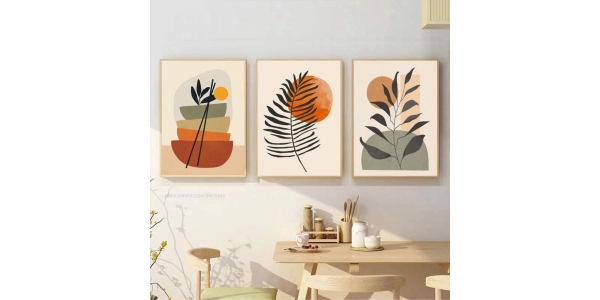 Canvas tối giản cho không gian sống thanh lịch